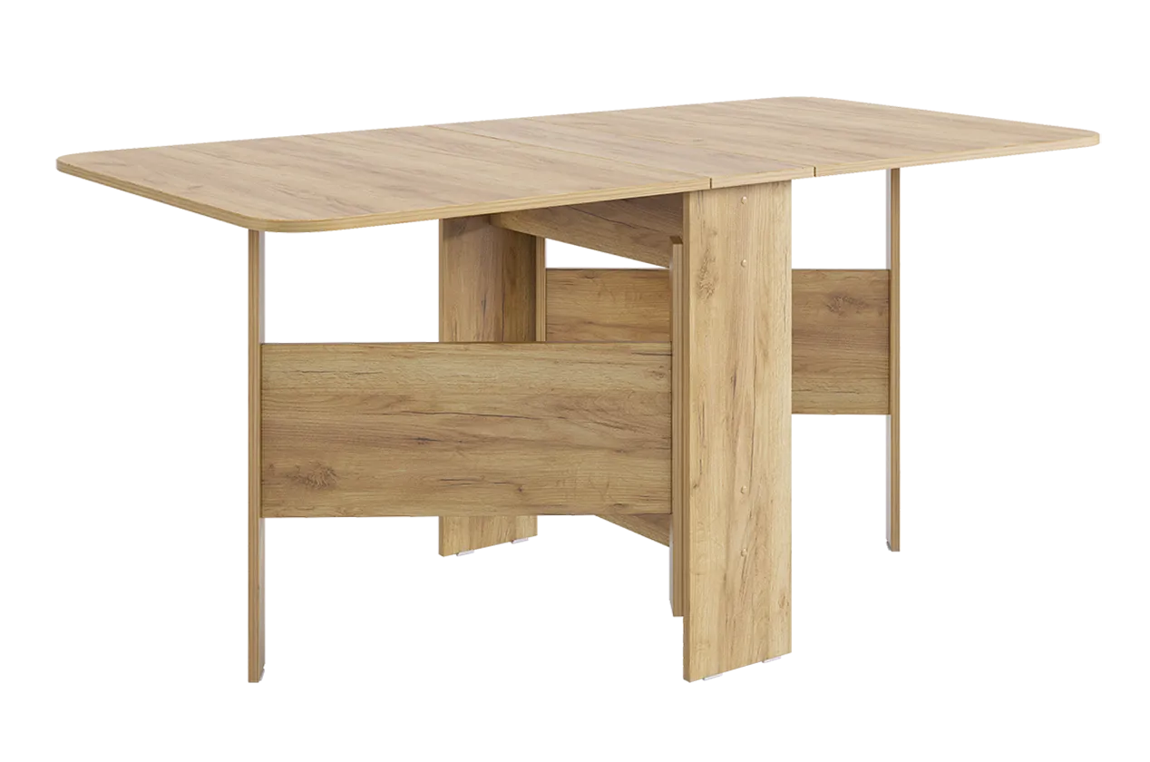 Стол-книжка раскладной Мечта 2 (дуб крафт золотой/дуб крафт золотой) в Советском - sovetskij.mebel-tymen.ru | фото