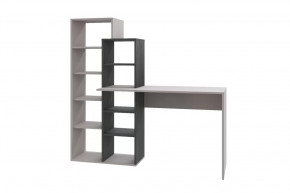 Стол компьютерный Квадро, кашемир/черный ясень в Советском - sovetskij.mebel-tymen.ru | фото