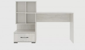 Стол компьютерный "ПКС-10" (ш1482*г570*в1055мм), ЛДСП дуб крафт белый в Советском - sovetskij.mebel-tymen.ru | фото