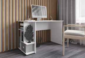 Стол компьютерный СКМ-6 (ш1200*г600*в750мм), ЛДСП Белый в Советском - sovetskij.mebel-tymen.ru | фото