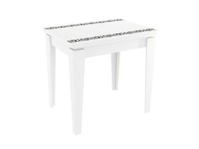 Стол обеденный раскладной Фантазия белый в Советском - sovetskij.mebel-tymen.ru | фото