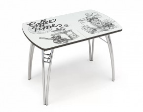 Стол обеденный COFFEE TIME (подстолье паук компакт) в Советском - sovetskij.mebel-tymen.ru | фото