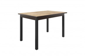 Стол обеденный Квант, 1200*800 мм, дуб бунратти/венге/черный в Советском - sovetskij.mebel-tymen.ru | фото