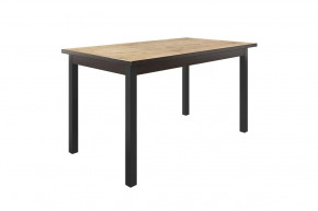 Стол обеденный Квант, 1400*800 мм, дуб бунратти/венге/черный в Советском - sovetskij.mebel-tymen.ru | фото