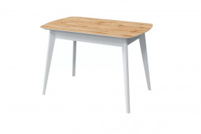 Стол обеденный Прайм, дуб вотан/белый в Советском - sovetskij.mebel-tymen.ru | фото