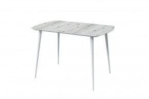 Стол обеденный Прайм Лайт, Бискайская сосна/белый в Советском - sovetskij.mebel-tymen.ru | фото