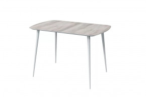 Стол обеденный Прайм Лайт, Бора бора/белый в Советском - sovetskij.mebel-tymen.ru | фото