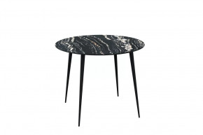 Стол обеденный Прайм Лайт круглый, Луанда/черный в Советском - sovetskij.mebel-tymen.ru | фото