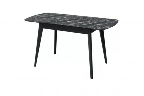 Стол обеденный Прайм раздвижной, луанда/черный в Советском - sovetskij.mebel-tymen.ru | фото