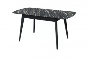 Стол обеденный Прайм раздвижной, луанда/черный в Советском - sovetskij.mebel-tymen.ru | фото