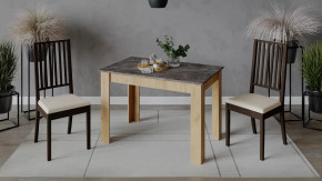 Стол обеденный «Промо» тип 2 Дуб Крафт золотой/Ателье темное в Советском - sovetskij.mebel-tymen.ru | фото