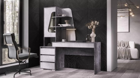 Стол Пифагор Цемент светлый / темный в Советском - sovetskij.mebel-tymen.ru | фото