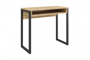 Стол письменный Леонардо, дуб бунратти/черный в Советском - sovetskij.mebel-tymen.ru | фото