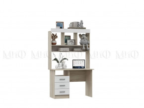 Стол письменный Мартина ЛДСП с надстройкой в Советском - sovetskij.mebel-tymen.ru | фото