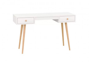 Стол письменный с 2ящ. (арт.6-01105) (ш1200*г450*в740мм), ЛДСП Белый в Советском - sovetskij.mebel-tymen.ru | фото