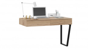 Стол письменный с ящиками «Порто» Графит, Яблоня Беллуно в Советском - sovetskij.mebel-tymen.ru | фото