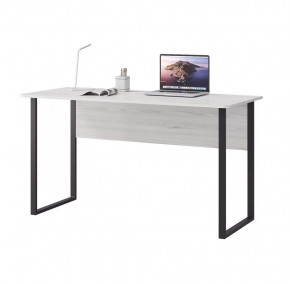 Стол письменный Стич, ясень анкор светлый/металл венге в Советском - sovetskij.mebel-tymen.ru | фото