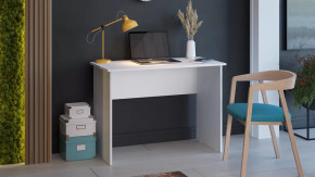 Стол письменный тип 14 (1000) Белый Ясень в Советском - sovetskij.mebel-tymen.ru | фото