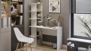 Стол письменный тип 4 Дуб крафт белый в Советском - sovetskij.mebel-tymen.ru | фото