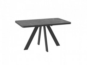 Стол раздвижной BOBY RADIAL-140, stone Black/черный в Советском - sovetskij.mebel-tymen.ru | фото