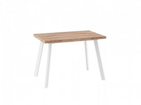 Стол раздвижной Borg-110, дуб каньон/белый в Советском - sovetskij.mebel-tymen.ru | фото