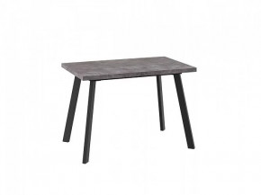 Стол раздвижной Borg-110, дымчатая керамика/черный в Советском - sovetskij.mebel-tymen.ru | фото