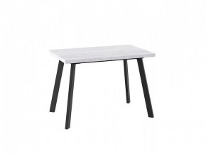 Стол раздвижной Borg-110, серый сланец/черный в Советском - sovetskij.mebel-tymen.ru | фото