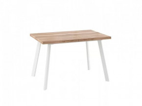 Стол раздвижной Borg-120, дуб каньон/белый в Советском - sovetskij.mebel-tymen.ru | фото