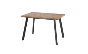 Стол раздвижной Borg-120, дуб велингтон/черный в Советском - sovetskij.mebel-tymen.ru | фото