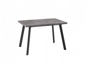 Стол раздвижной Borg-120, дымчатая керамика/черный в Советском - sovetskij.mebel-tymen.ru | фото