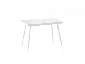 Стол раздвижной Borg radial-110, белый/белый в Советском - sovetskij.mebel-tymen.ru | фото