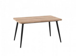 Стол раздвижной Borg radial-140, дуб каньон/черный в Советском - sovetskij.mebel-tymen.ru | фото