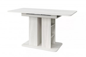 Стол раздвижной ГРАНД (1100/1400*700*754мм), ЛДСП Ясень анкор в Советском - sovetskij.mebel-tymen.ru | фото