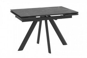 Стол раздвижной Jack-120, stone black st cer/черный в Советском - sovetskij.mebel-tymen.ru | фото