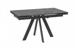Стол раздвижной Jack-140, stone black st cer/черный в Советском - sovetskij.mebel-tymen.ru | фото