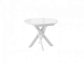 Стол раздвижной RONALDO-100, оптивайт белый/белый в Советском - sovetskij.mebel-tymen.ru | фото