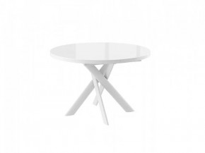 Стол раздвижной RONALDO-120, оптивайт белый/белый в Советском - sovetskij.mebel-tymen.ru | фото