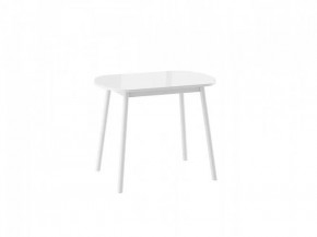 Стол раздвижной ROUND-94, белый/белый в Советском - sovetskij.mebel-tymen.ru | фото