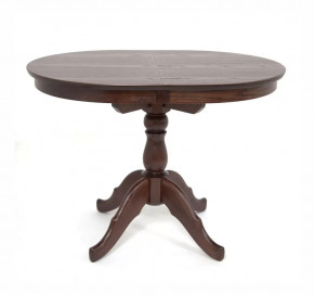 Стол СО 1100 овальный раздвижной(темный тон/средний тон) в Советском - sovetskij.mebel-tymen.ru | фото