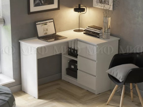 Стол угловой Челси Белый глянец холодный, белый в Советском - sovetskij.mebel-tymen.ru | фото