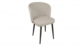 Стул «Боско»  Черный муар, Велюр DREAM Beige (бежевый) в Советском - sovetskij.mebel-tymen.ru | фото