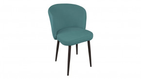 Стул «Боско»  Черный муар, Велюр DREAM Mint (бирюзовый) в Советском - sovetskij.mebel-tymen.ru | фото