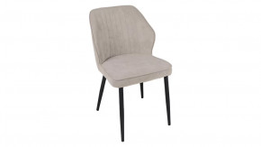 Стул «Крис» Черный муар, Микровелюр BRENDY Creame в Советском - sovetskij.mebel-tymen.ru | фото