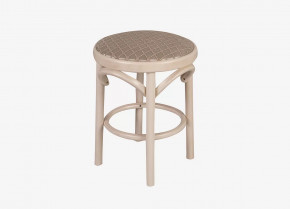 Табурет Мягкий Бежевый/Беленый дуб в Советском - sovetskij.mebel-tymen.ru | фото