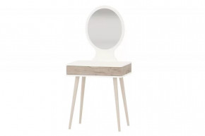 Трюмо 4-25912 (ш620*г466*в1345мм), ЛДСП Белый/Дуб крафт серый в Советском - sovetskij.mebel-tymen.ru | фото