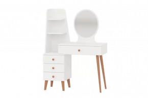 Трюмо 4-25917 (ш950*г439*в1292мм), ЛДСП Белый в Советском - sovetskij.mebel-tymen.ru | фото