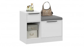 Тумба для обуви «Агата» комбинированная Белый в Советском - sovetskij.mebel-tymen.ru | фото