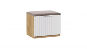 Тумба для обуви «Хилтон» Исп.2.1 Дуб Крафт золотой, Белый матовый в Советском - sovetskij.mebel-tymen.ru | фото