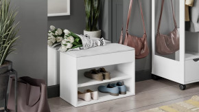 Тумба для обуви «Лайт» Тип 1 Белый глянец в Советском - sovetskij.mebel-tymen.ru | фото