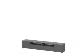 Тумба для телевидеоаппаратуры графит серый Денвер в Советском - sovetskij.mebel-tymen.ru | фото